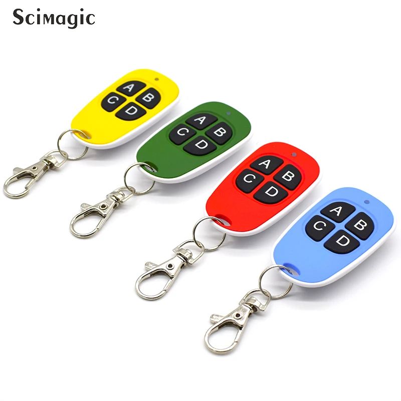 433MHz Wireless 4 Keys Copy Cloning DEA BENINCA AVIDSEN ERREKA CARDIN Garage Door Remote Control Duplicator Key
433MHz Wireless 4 Keys Copy Cloning DEA BENINCA AVIDSEN ERREKA CARDIN Garage Door Remote Control Duplicator Key