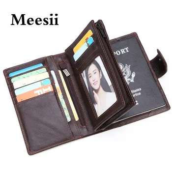 Meesii Top Quality Genuine Cow Leather Wallet Men Hasp Design Short Purse With Passport Photo Holder Male Vintage Business Bag
Meesii Top Quality Genuine Cow Leather Wallet Men Hasp Design Short Purse With Passport Photo Holder Male Vintage Business Bag