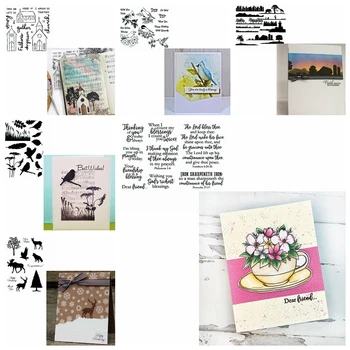 Clear Silicone Stamp Dear Friend Sentences Reed Owl Moose Animals Building DIY Card Make Scrapbook Stencil New 2020
Clear Silicone Stamp Dear Friend Sentences Reed Owl Moose Animals Building DIY Card Make Scrapbook Stencil New 2020