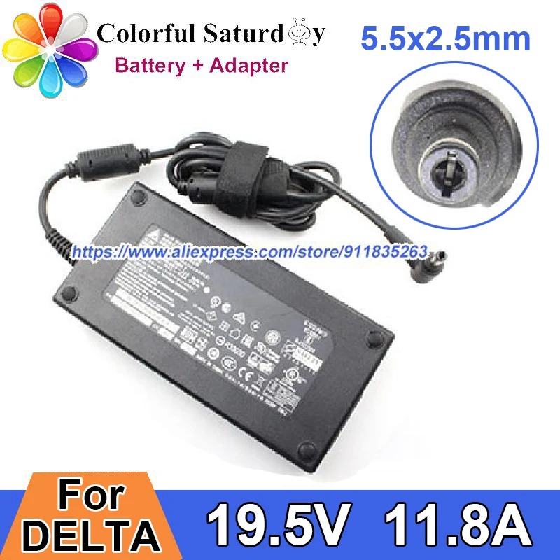 DELTA ADP-230EB T Power Adapter 19.5V 11.8A For ASUS ROG STRIX GL703VM GL703VD G6VW G75VX G750JX G75VW-DS72 G750JZ G55VW-DS71
DELTA ADP-230EB T Power Adapter 19.5V 11.8A For ASUS ROG STRIX GL703VM GL703VD G6VW G75VX G750JX G75VW-DS72 G750JZ G55VW-DS71