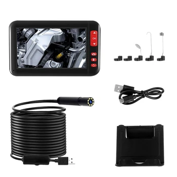 4.3 in Endoscopy Camera 1080P HD Color Sn 8Mm Endoscope Camera IP67 Waterproof 8 Adjustable LED Semi-Rigid Snake Cable
4.3 in Endoscopy Camera 1080P HD Color Sn 8Mm Endoscope Camera IP67 Waterproof 8 Adjustable LED Semi-Rigid Snake Cable
