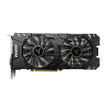 

Yeston RX 580 RX580 2048SP 4G D5 GAEA Graphics Card Video Card Radeon Chill Polaris 20 Dual Fan Cooling 4GB Memory GDDR5 256bit