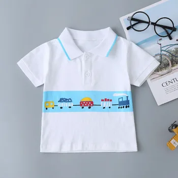 Boy Cotton Short-sleeved White T Shirt,Car Printed Collar Polo Baby Boy Sports Shirts For Summer Spring Retail Wholesale
Boy Cotton Short-sleeved White T Shirt,Car Printed Collar Polo Baby Boy Sports Shirts For Summer Spring Retail Wholesale