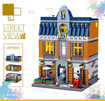Street View Series Hill Tavern Set Compatible MOC-14672 Modular Bar Bricks Set Building Blocks Toy Christmas Gift
Street View Series Hill Tavern Set Compatible MOC-14672 Modular Bar Bricks Set Building Blocks Toy Christmas Gift