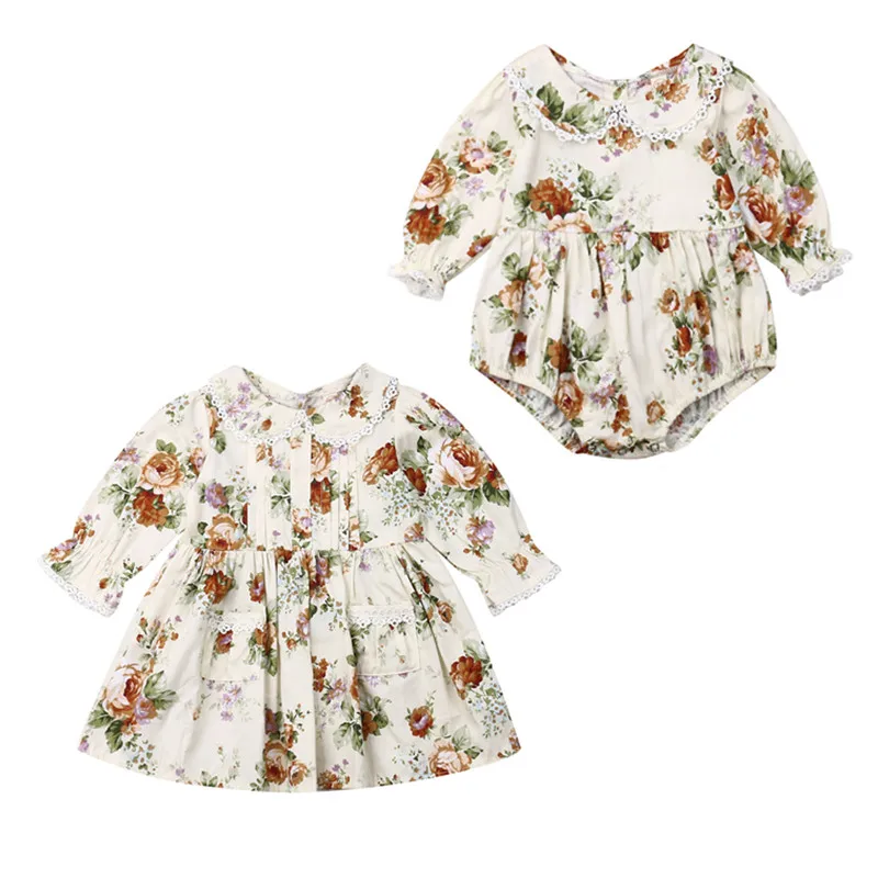US STOCK Sister Matching Clothes Floral Romper Jumpsuit Dress Outfits For Kids Baby Girls
US STOCK Sister Matching Clothes Floral Romper Jumpsuit Dress Outfits For Kids Baby Girls
