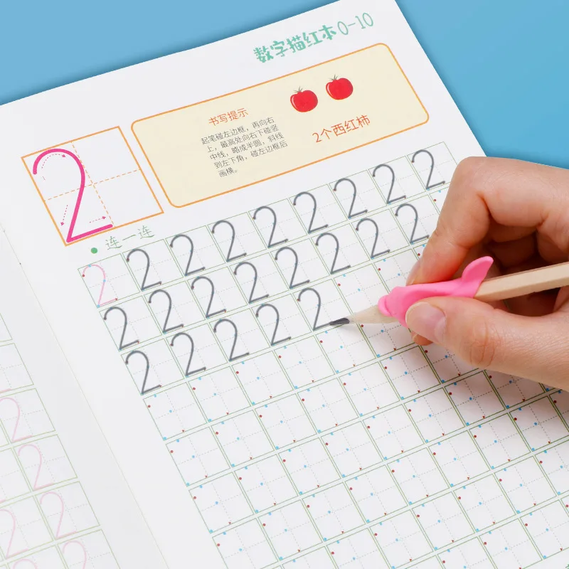 12 Books/sets of Children's Pinyin miaohong Learning Mathematics Chinese Character Strokes Handwriting Exercise Book
12 Books/sets of Children's Pinyin miaohong Learning Mathematics Chinese Character Strokes Handwriting Exercise Book