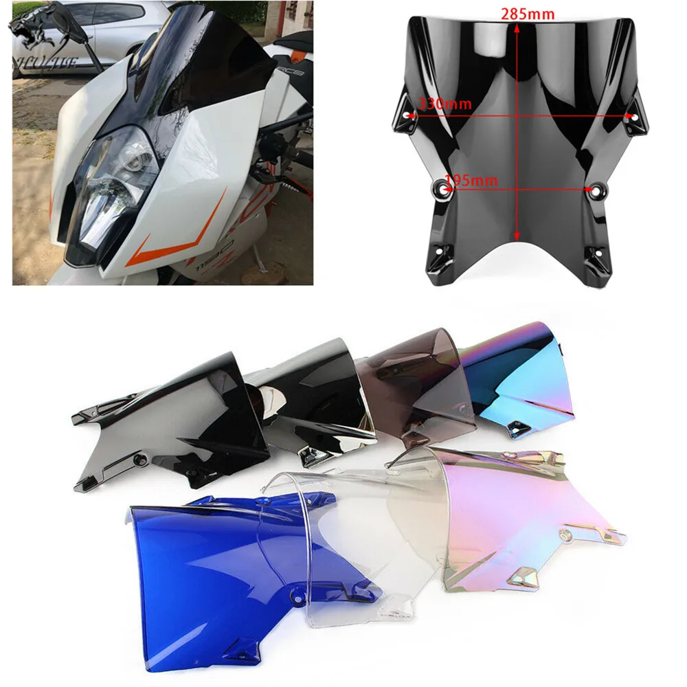 Motorcycle Double Bubble Windshield Windscreen Screen For 2008 2009 2010 2011 2012 2013 2014 2015 KTM 1190 RC8 RC-8 RC8R Smoke
Motorcycle Double Bubble Windshield Windscreen Screen For 2008 2009 2010 2011 2012 2013 2014 2015 KTM 1190 RC8 RC-8 RC8R Smoke