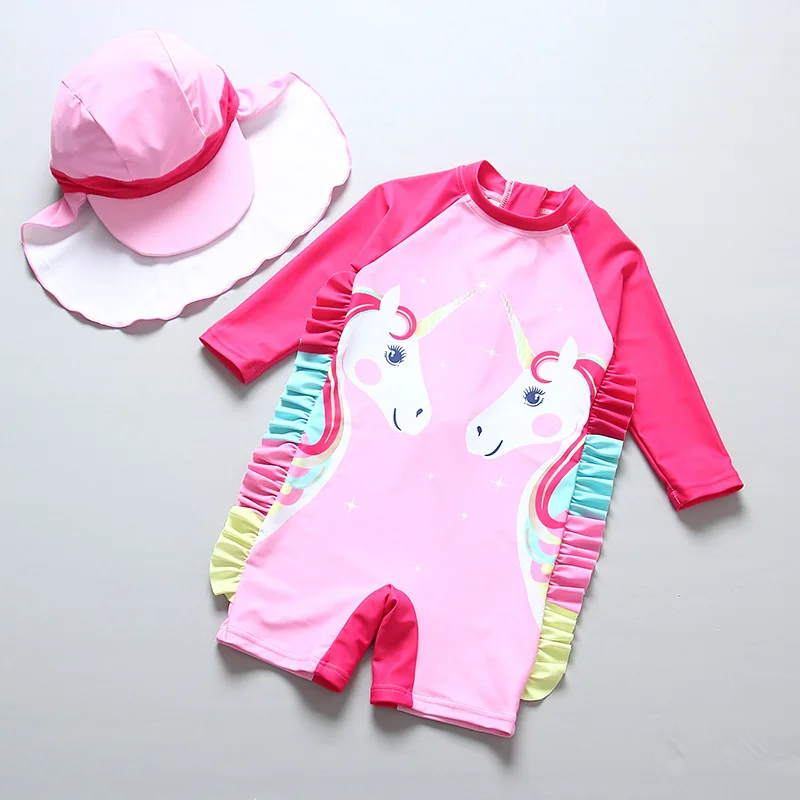 2019 New Girls Swimsuit Wiht Hat Rose Unicorn Style Chidlren's Swimwear 2-10years Girls Swimwear One Piece Bathing Suit CZ973
2019 New Girls Swimsuit Wiht Hat Rose Unicorn Style Chidlren's Swimwear 2-10years Girls Swimwear One Piece Bathing Suit CZ973