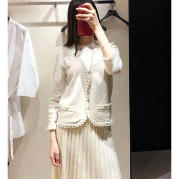 Cosmicchic 2020 Spring Women Elegant Knitted Pullovers Slim Fake Two-piece White Cashmere Sweater Long Sleeve Lace Female Tops
Cosmicchic 2020 Spring Women Elegant Knitted Pullovers Slim Fake Two-piece White Cashmere Sweater Long Sleeve Lace Female Tops