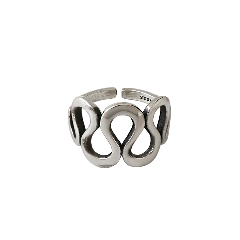 Irregular Simple 925 Sterling Silver Ring For Women Minimalist Designer Rings Open Female Anillos Plata 925 Para Mujer Jewelry
Irregular Simple 925 Sterling Silver Ring For Women Minimalist Designer Rings Open Female Anillos Plata 925 Para Mujer Jewelry