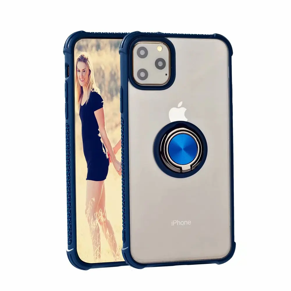 For Apple iphone 11 Case With Ring Stand Magnet Transparent silicone Protective Back Cover case for iPhone 11 Pro Max iphone11
For Apple iphone 11 Case With Ring Stand Magnet Transparent silicone Protective Back Cover case for iPhone 11 Pro Max iphone11