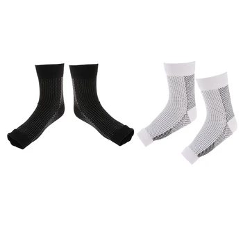 2 Pair Unisex Compression Foot Sleeves Plantar Socks, Running Gym Support Breathable Ankle Brace with Arch Support
2 Pair Unisex Compression Foot Sleeves Plantar Socks, Running Gym Support Breathable Ankle Brace with Arch Support