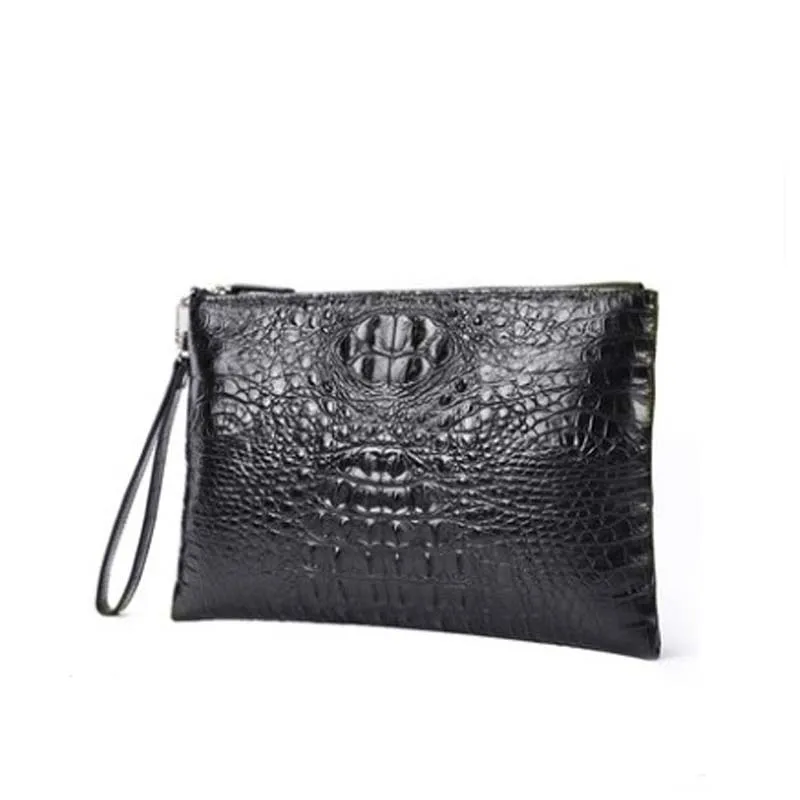 

moben thai crocodile bag men clutch bag for men bag for men business large capacity clutch bag envelop bag men clutch bag