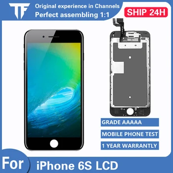 AAA+++Suitable for iPhone 6S LCD touch screen and replaceable LCD full screen, equipped with front camera speaker + gift
AAA+++Suitable for iPhone 6S LCD touch screen and replaceable LCD full screen, equipped with front camera speaker + gift