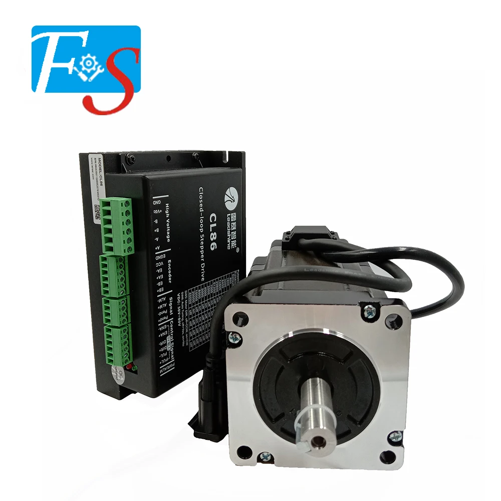 Leadshine New original 1 Set NEMA34 8.5NM 1000 Line Closed-Loop Stepper Motor 86CME85+CL86 Closed-Loop Stepper Motor Drive
Leadshine New original 1 Set NEMA34 8.5NM 1000 Line Closed-Loop Stepper Motor 86CME85+CL86 Closed-Loop Stepper Motor Drive