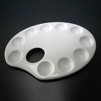 10 Wells Plastic Palette Art Paint Drawing Tray Color Palette White Painting Pallet Painting Tool for Oil Watercolour
10 Wells Plastic Palette Art Paint Drawing Tray Color Palette White Painting Pallet Painting Tool for Oil Watercolour