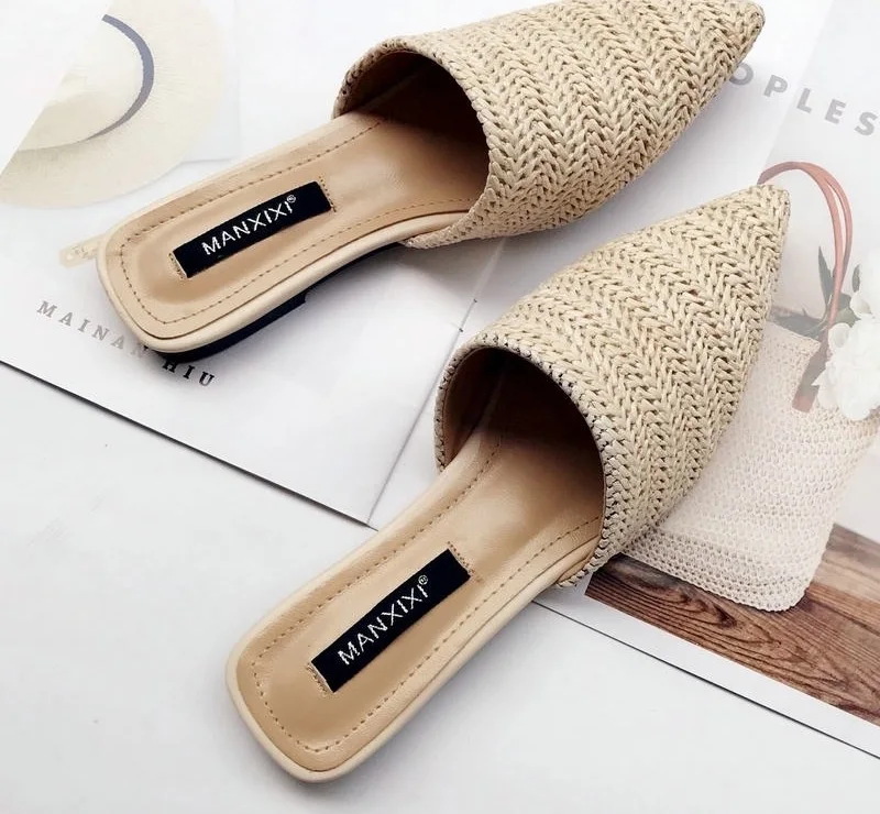 Dropshipping Women Shoes Fashion Women Cane Mules Women Flat Slippers Spring Outside Basic Women Slides Summer Shoes GZXJJ315
Dropshipping Women Shoes Fashion Women Cane Mules Women Flat Slippers Spring Outside Basic Women Slides Summer Shoes GZXJJ315