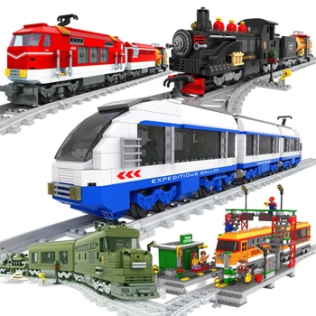 A Model Compatible with Trains Series Train Station Models Building Kits Blocks Toys Hobby Hobbies For Boys Girls
A Model Compatible with Trains Series Train Station Models Building Kits Blocks Toys Hobby Hobbies For Boys Girls