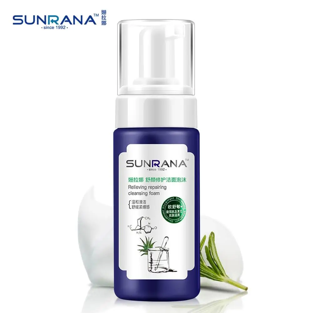 SUNRANA Non-irritating Relieving Repairing Cleansing foam 120ml Gently Soak and Moisturize the Skin
SUNRANA Non-irritating Relieving Repairing Cleansing foam 120ml Gently Soak and Moisturize the Skin
