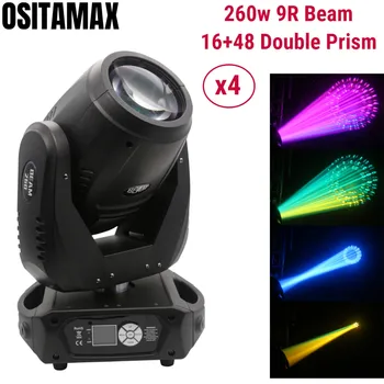 4pcs 260w Spot Beam Moving Head Light Double Prism Stage DJ Projector Martin Sharpy 9R Clay Paky Disco Beam Light Party Show
4pcs 260w Spot Beam Moving Head Light Double Prism Stage DJ Projector Martin Sharpy 9R Clay Paky Disco Beam Light Party Show