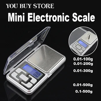 Mini Electronic Scales Electronic Digital Pocket Scale Precision Jewelry Weighing Scale Backlight Scales For Kitchen Fishing
Mini Electronic Scales Electronic Digital Pocket Scale Precision Jewelry Weighing Scale Backlight Scales For Kitchen Fishing