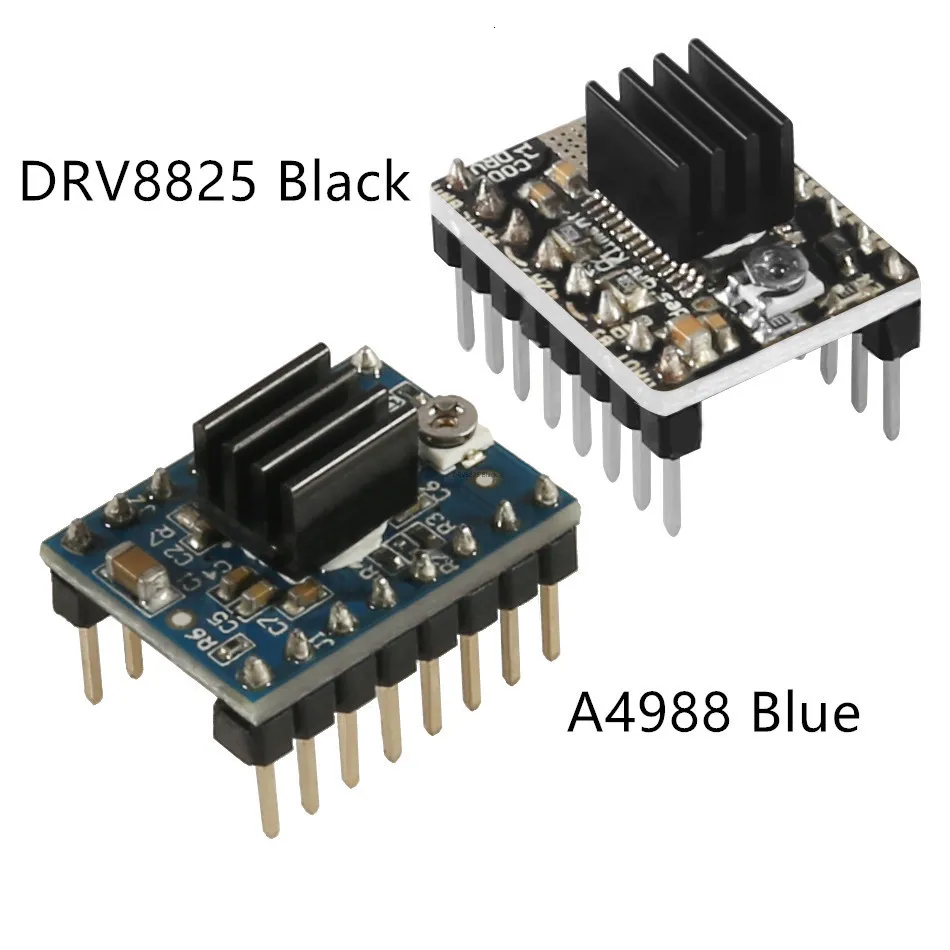 3D Printer StepStick DRV8825 A4988 Stepper Motor Driver With Heat sink Carrier Reprap 4-layer PCB RAMPS replace A4988 Driver
3D Printer StepStick DRV8825 A4988 Stepper Motor Driver With Heat sink Carrier Reprap 4-layer PCB RAMPS replace A4988 Driver