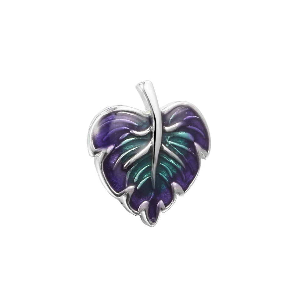 DIY Fits for Pandora Charms Bracelets Purple & Green Leaf Beads 100% 925 Sterling-Silver-Jewelry Kralen Free Shipping 2021 New
DIY Fits for Pandora Charms Bracelets Purple & Green Leaf Beads 100% 925 Sterling-Silver-Jewelry Kralen Free Shipping 2021 New