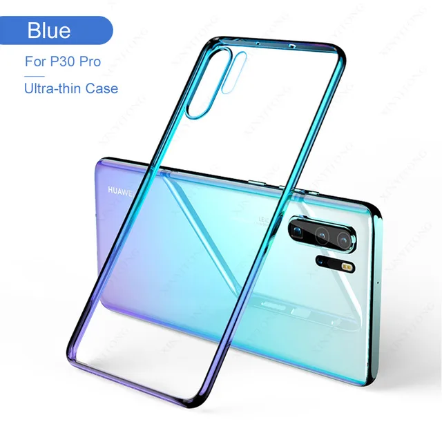 Ultra Thin Fashion Soft Silicon Clear Transparent Phone Case for Huawei P30 Pro 3D Laser Plating Luxury Cover For Huawei P30
Ultra Thin Fashion Soft Silicon Clear Transparent Phone Case for Huawei P30 Pro 3D Laser Plating Luxury Cover For Huawei P30