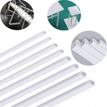 5Pcs ABS White Plastic Mold Tube Hollow Square 2/2.5/3/4/5/6/8/10mm 250mm Long Building Sand Table Model DIY Materia
5Pcs ABS White Plastic Mold Tube Hollow Square 2/2.5/3/4/5/6/8/10mm 250mm Long Building Sand Table Model DIY Materia