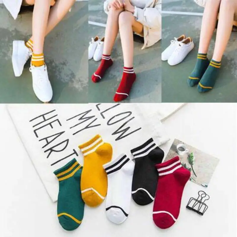 5 pairs of ladies socks boat socks breathable summer deodorant sweat short tube summer thin section low to help thin socks
5 pairs of ladies socks boat socks breathable summer deodorant sweat short tube summer thin section low to help thin socks