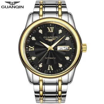 Top luxury brand GUANQIN automatic Mechanical Watch men Japan NH36 Movement Day and date display man clock Relogio Masculino
Top luxury brand GUANQIN automatic Mechanical Watch men Japan NH36 Movement Day and date display man clock Relogio Masculino