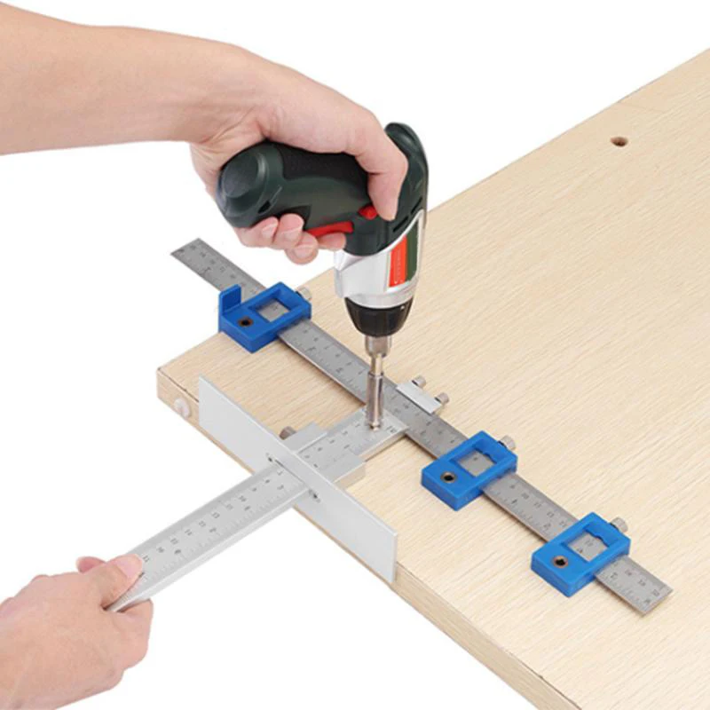 Jig Drill guide Punch Locator Handles Door Knobs Drawers Tool Woodworking Aluminum Alloy Hole
Jig Drill guide Punch Locator Handles Door Knobs Drawers Tool Woodworking Aluminum Alloy Hole