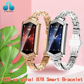 B78 Smart Watch Women 2020 Waterproof Heart Rate Monitoring Pedometer Bluetooth For Android IOS Fitness Bracelet Smartwatch
B78 Smart Watch Women 2020 Waterproof Heart Rate Monitoring Pedometer Bluetooth For Android IOS Fitness Bracelet Smartwatch