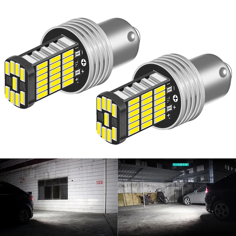 2pcs Canbus 1156 P21W BA15S LED Bulbs No Error led Daytime Running Light 6000K White 12V for Volkswagen Passat B7 2011 2012 2013
2pcs Canbus 1156 P21W BA15S LED Bulbs No Error led Daytime Running Light 6000K White 12V for Volkswagen Passat B7 2011 2012 2013