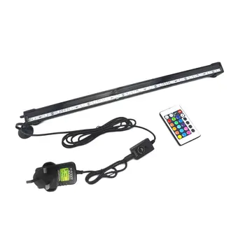 18 LED Energy Savig Long Life Multi-choice Multi-color Remote Control Submersible Waterproof Aquarium Fish Tank LED Light Bar
18 LED Energy Savig Long Life Multi-choice Multi-color Remote Control Submersible Waterproof Aquarium Fish Tank LED Light Bar