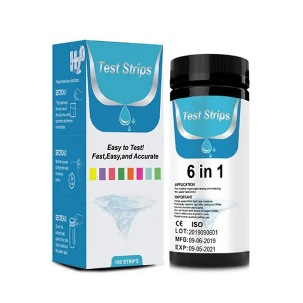 6 In 1 PH Test Strips Tester Paper Water Soilsting PH Level Kit Factory Indicator Aquarium Pond Water Testing
6 In 1 PH Test Strips Tester Paper Water Soilsting PH Level Kit Factory Indicator Aquarium Pond Water Testing