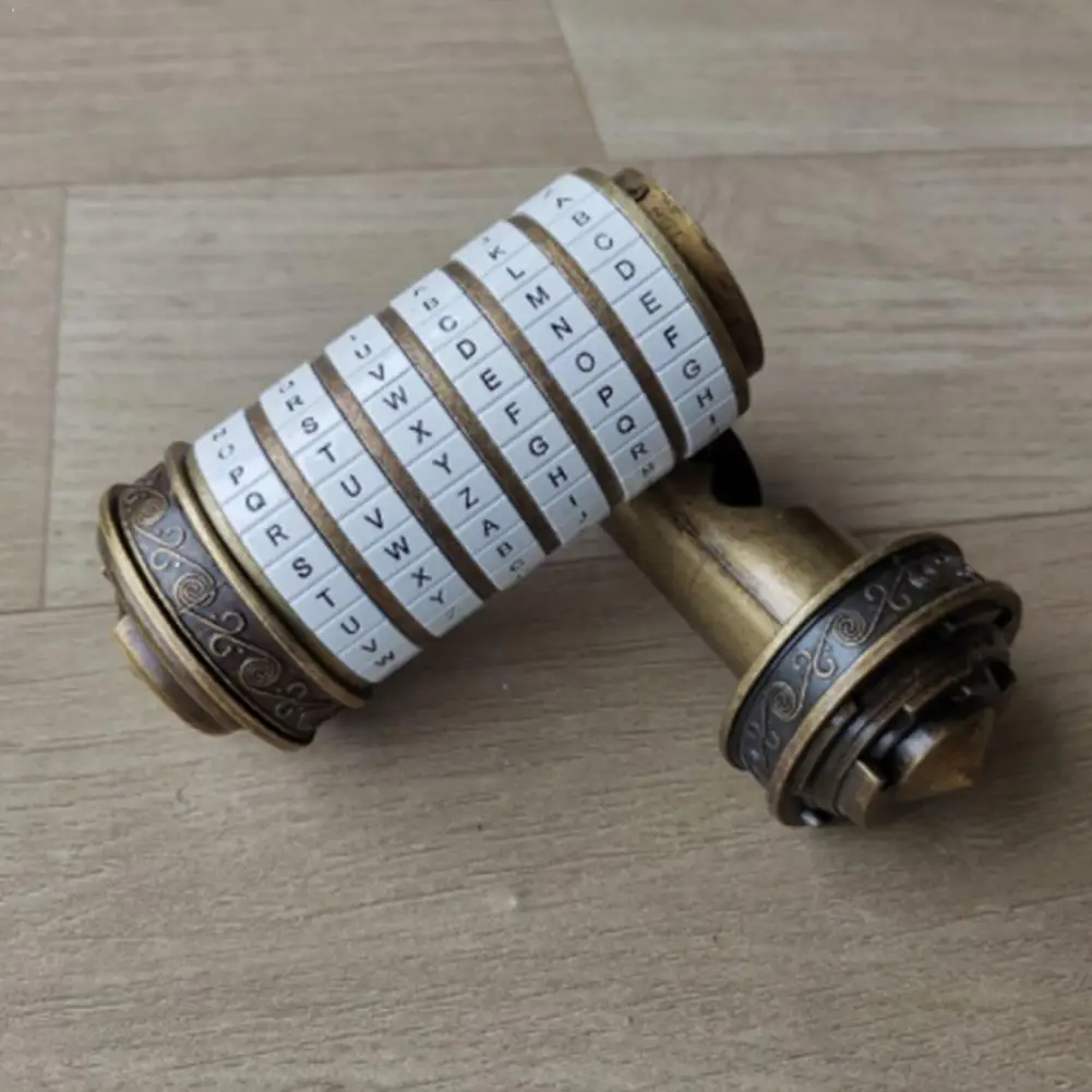 Creative Retro Valentine Gift Box Cylinder Lock Da Lock Alphabet Code Vinci X2O0
Creative Retro Valentine Gift Box Cylinder Lock Da Lock Alphabet Code Vinci X2O0