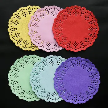 GloryStar 100pcs 3.5Inch Round Lace Doily Decoupage Paper for Cake Baking Mat Photo Prop
GloryStar 100pcs 3.5Inch Round Lace Doily Decoupage Paper for Cake Baking Mat Photo Prop
