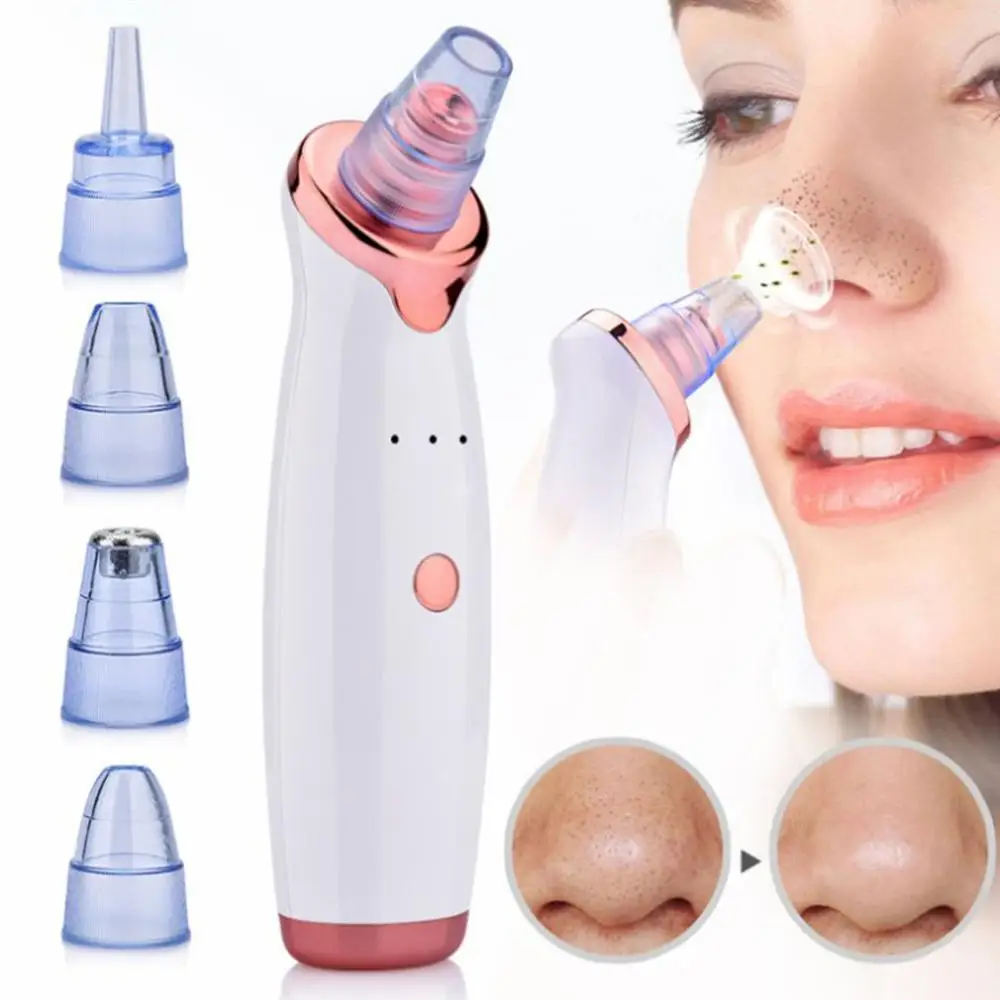 Blackhead Remover Vacuum Facial Pore Cleanser Electric Acne Comedone Extractor Kit USB Rechargeable Suction Tool with 5 Head
Blackhead Remover Vacuum Facial Pore Cleanser Electric Acne Comedone Extractor Kit USB Rechargeable Suction Tool with 5 Head