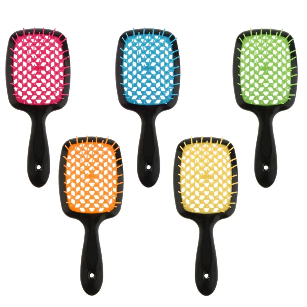 Detangler Brush Anti-static Hairbrush Easy For Wet or Dry Use Flexible Great for All Hair Types - Long Thick Curly Detangler Brush Anti-static Hairbrush Easy For Wet or Dry Use Flexible Great for All Hair Types - Long Thick Curly
