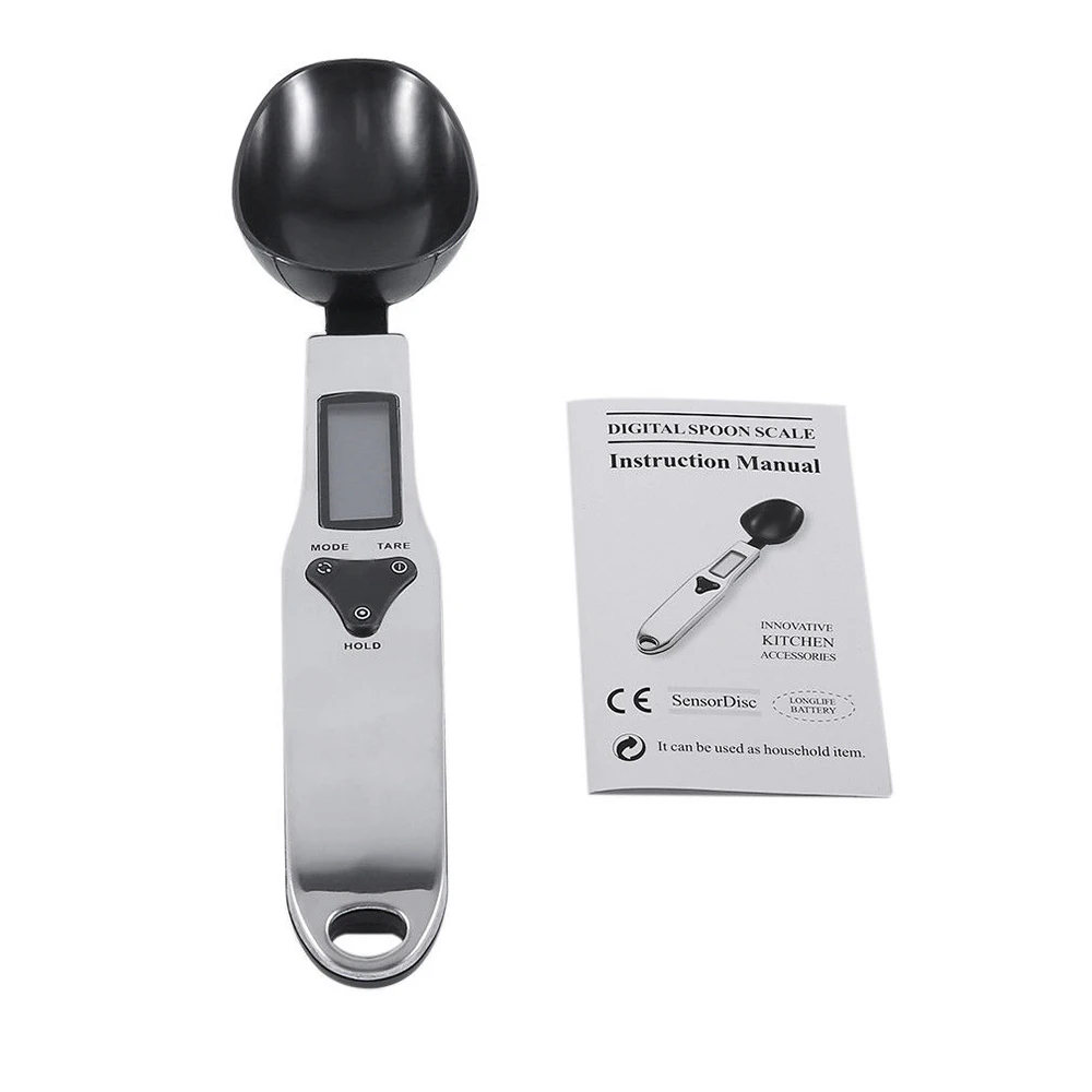 Portable LCD Digital Kitchen Scale Measuring Spoon Gram Electronic Spoon Weight Volumn Food Scale 300g/0.1g
Portable LCD Digital Kitchen Scale Measuring Spoon Gram Electronic Spoon Weight Volumn Food Scale 300g/0.1g