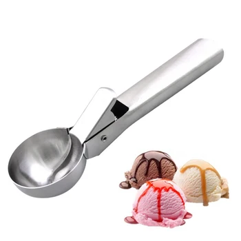 Ice Cream Scoop Stainless Steel Scoop Spoon Cookie Handle Spring Masher Water Melon Spoon Scoop WaterMelon Fruit Scoop
Ice Cream Scoop Stainless Steel Scoop Spoon Cookie Handle Spring Masher Water Melon Spoon Scoop WaterMelon Fruit Scoop