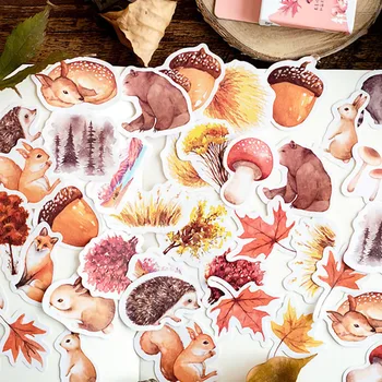 46Pcs/Box Fall Animals Stickers Kawaii Adhesive Stickers For Kids Photo Ablum Decorations Scrapbooking Diary Classic Toys
46Pcs/Box Fall Animals Stickers Kawaii Adhesive Stickers For Kids Photo Ablum Decorations Scrapbooking Diary Classic Toys