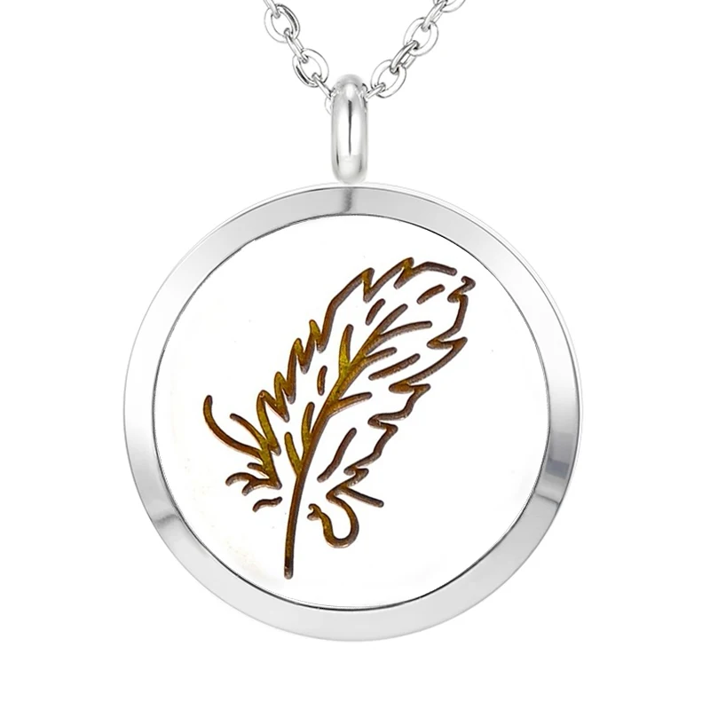 185 Essential Oil Diffuser Locket Pendant Necklace