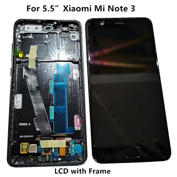 Original For 5.5" Xiaomi Mi Note 3 LCD Display +Touch Screen Digitizer Assembly For Xiaomi Mi Note 3 Display With Frame +Tools
Original For 5.5" Xiaomi Mi Note 3 LCD Display +Touch Screen Digitizer Assembly For Xiaomi Mi Note 3 Display With Frame +Tools