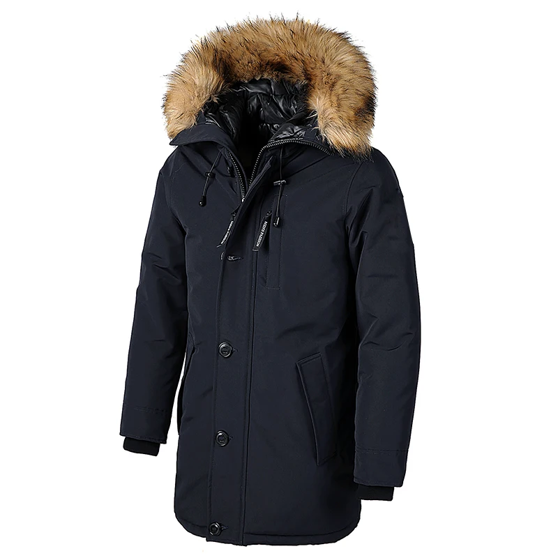 Men Brand Winter Faux Fur Collar Long Thick Cotton Parkas Jacket Coat Men Hooded Pockets Outwear Waterproof Jacket Parka Men
Men Brand Winter Faux Fur Collar Long Thick Cotton Parkas Jacket Coat Men Hooded Pockets Outwear Waterproof Jacket Parka Men