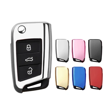 Soft TPU Protection key Case Cover for VW Volkwagen TIGUAN L Golf GTE 2017 Skoda Octavia car Styling Key Rings Shell Case
Soft TPU Protection key Case Cover for VW Volkwagen TIGUAN L Golf GTE 2017 Skoda Octavia car Styling Key Rings Shell Case