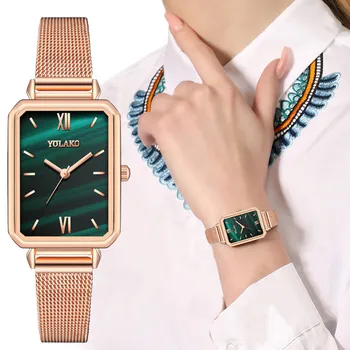 Ladies Watch Rectangular reloj mujer Fashion Green Marble Pattern Small Watch Female Watch Bracelet Watch Relogios Feminino 903
Ladies Watch Rectangular reloj mujer Fashion Green Marble Pattern Small Watch Female Watch Bracelet Watch Relogios Feminino 903