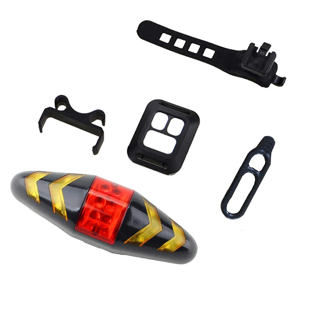 USB Rechargeable Bicycle Turn Signal Light Wireless Remote Mountain Bike Taillight Flashing Headlight