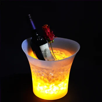 LED Ice Bucket Wine Cooler Colors Changing Champagne Wine Bucket for Party Home Bar HY99 
LED Ice Bucket Wine Cooler Colors Changing Champagne Wine Bucket for Party Home Bar HY99